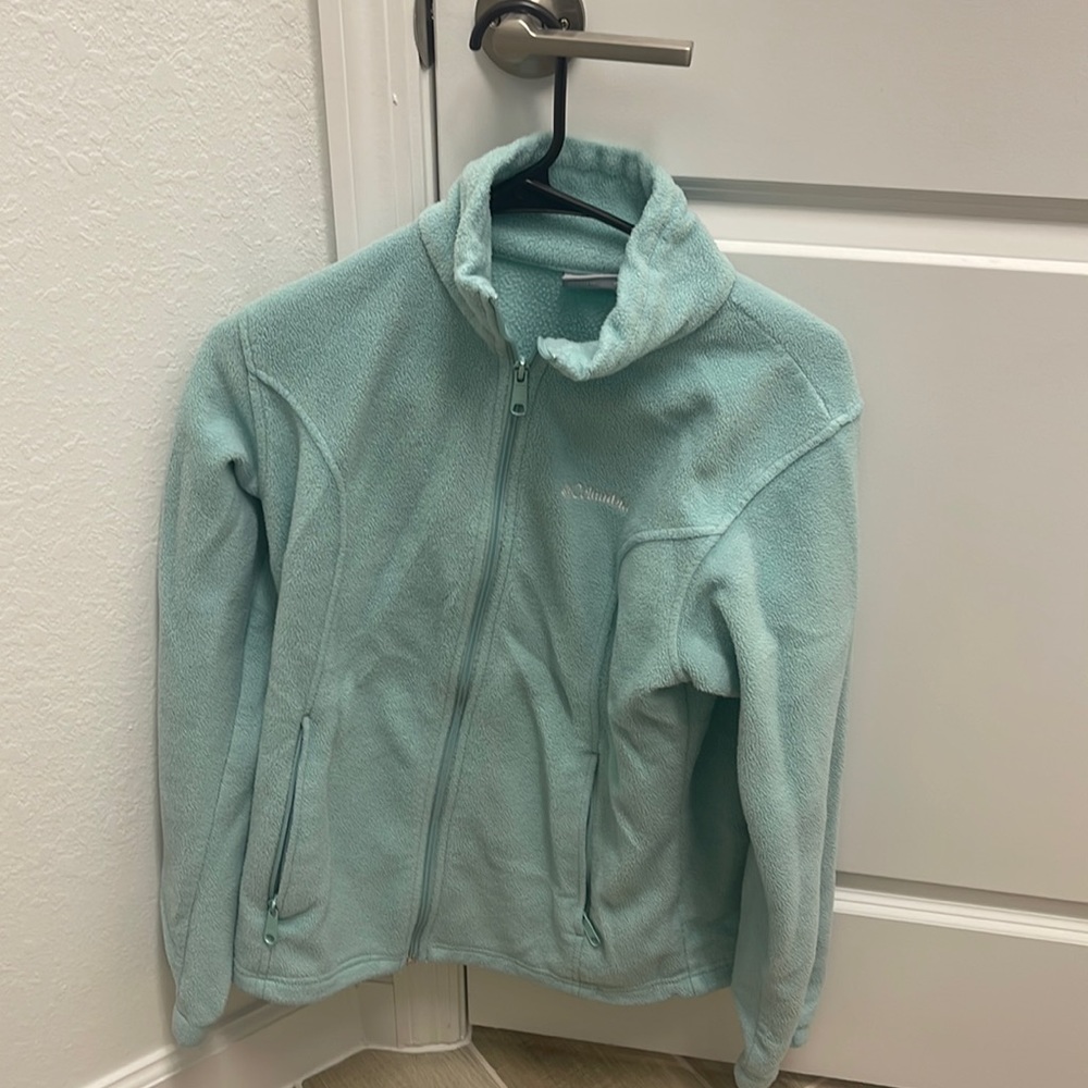 Blue Columbia winter jacket medium